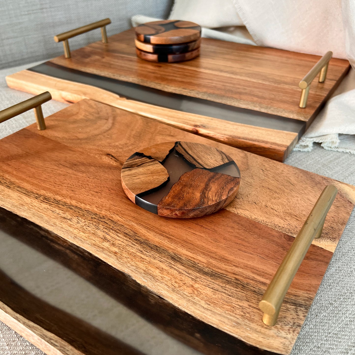 GLACIER ACACIA TRAY