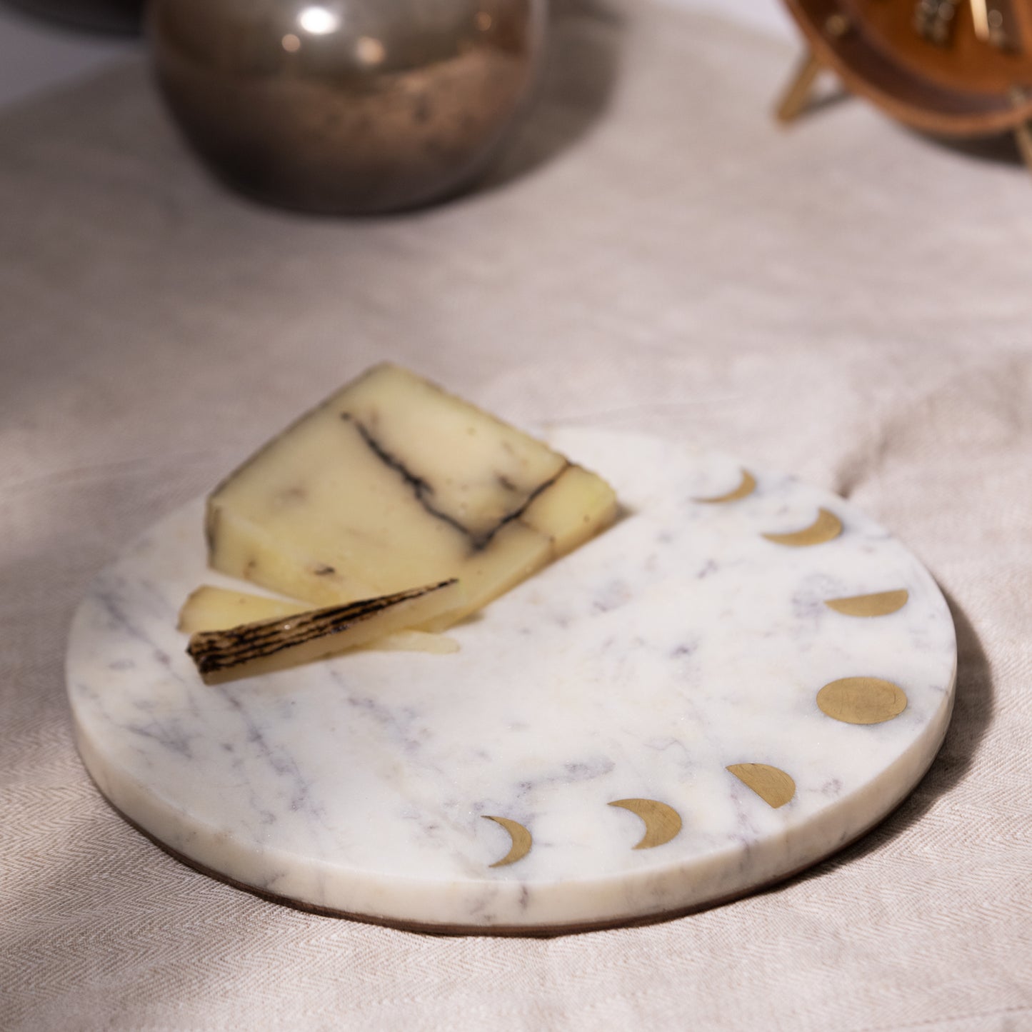LUNAR PLATTER & COASTERS SET