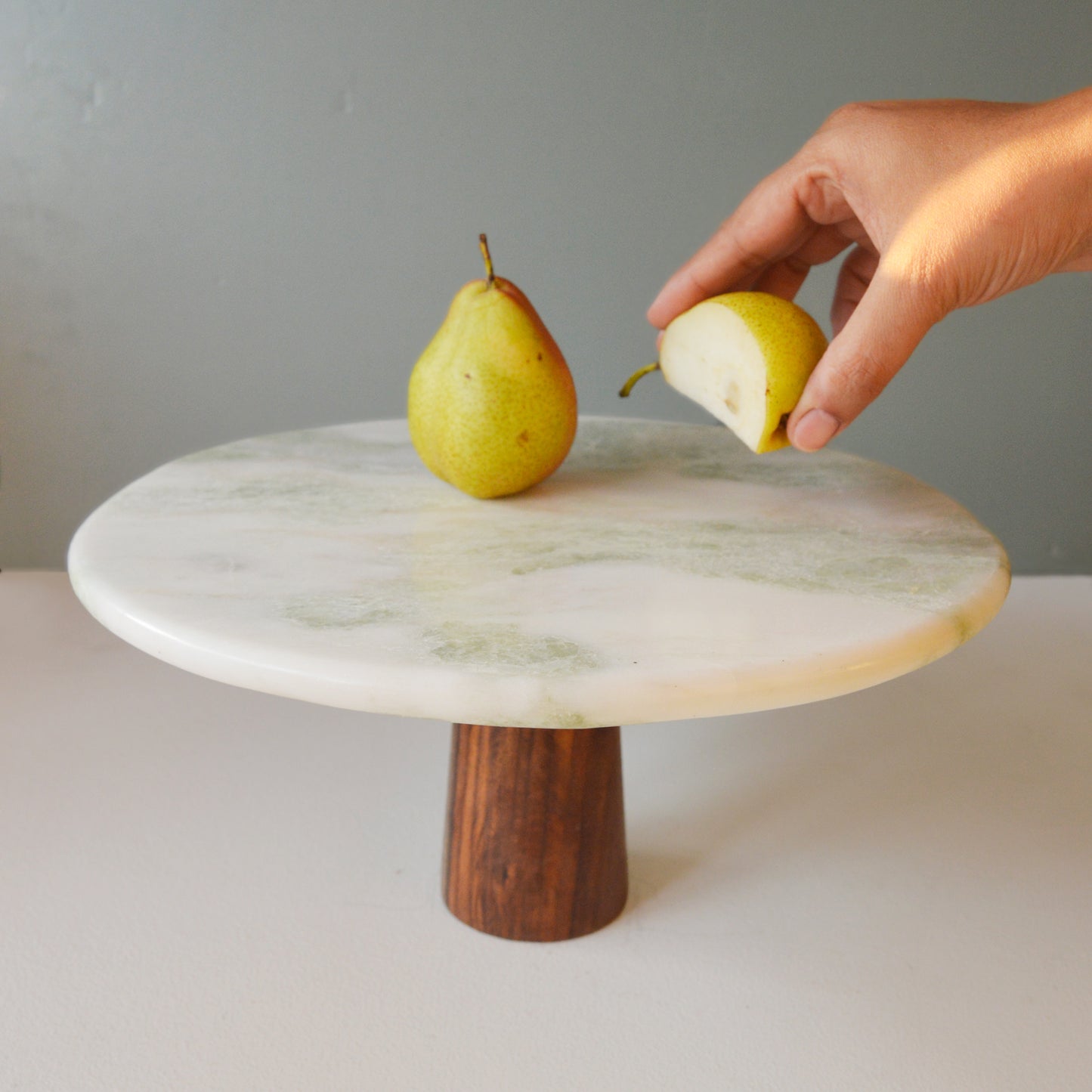 MATCHA MARBLE CAKE STAND