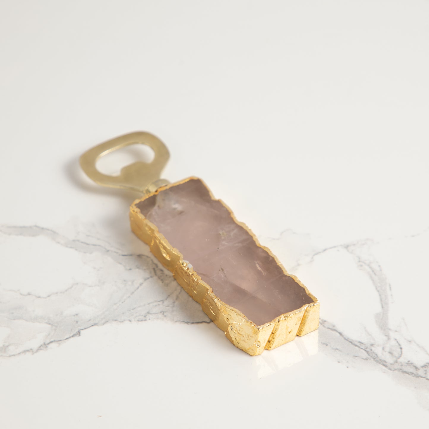 ROSE QUARTZ BOTTLE OPENER