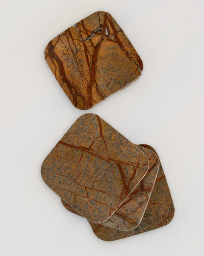 RAINFOREST COASTERS - RED