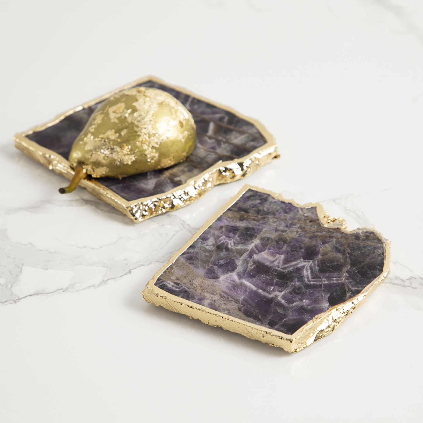 AMETHYST COASTERS