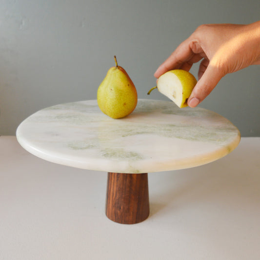 MATCHA MARBLE CAKE STAND
