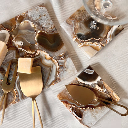 TRUFFLE AGATE CHEESEBOARD